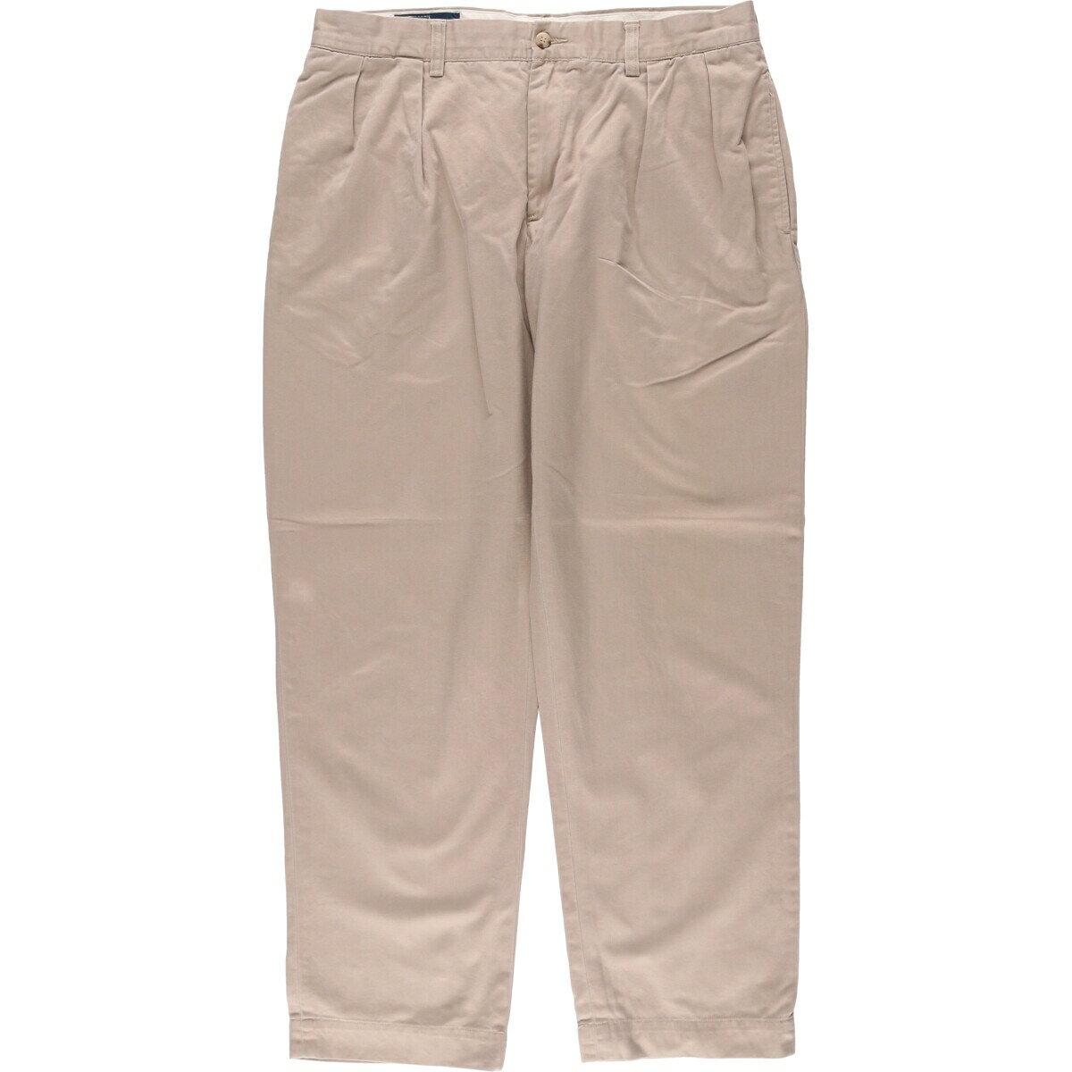 樂天商城 - 古着 ラルフローレン Ralph Lauren POLO by Ralph Lauren ツータック チノパンツ メンズw34相当 /eaa542321 【中古】 【250501】 【SS2603_10】