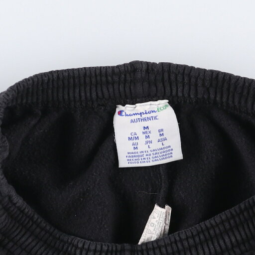 古着 チャンピオン Champion AUTHENTIC スウェットパンツ メンズM相当 /eaa542390 【中古】 【250427】