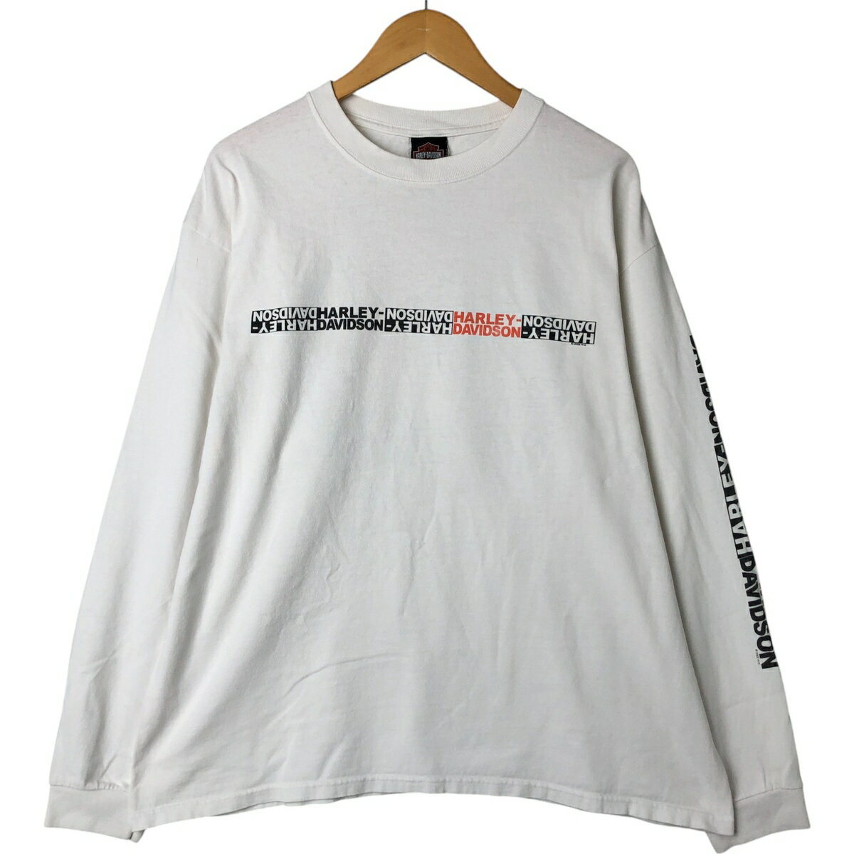 古着 00'S ハーレーダビッドソン Harley-Davidson ロングTシャツ ロンT メンズXL相当 /eaa542476 【中古】 【250428】 【NL2503】 【ss2601_30】
