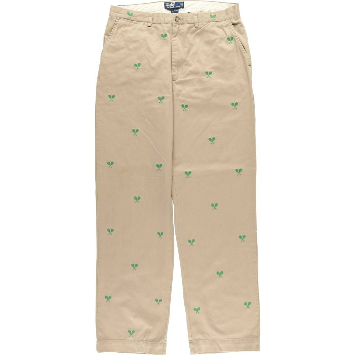 古着 ラルフローレン Ralph Lauren POLO by Ralph Lauren 総柄 チノパンツ メンズw33相当 /eaa542504 【中古】 【250501】