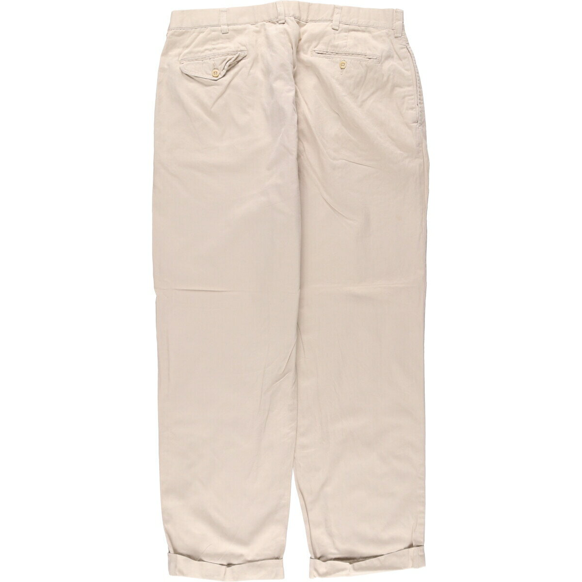 古着 ラルフローレン Ralph Lauren POLO by Ralph Lauren ツータック チノパンツ メンズw36相当 /eaa542525 【中古】 【250502】