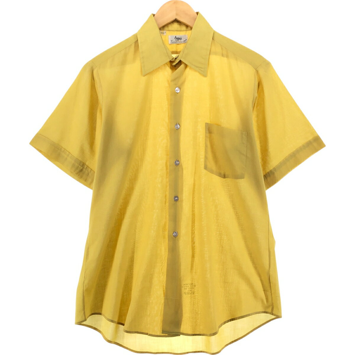 古着 半袖 オープンカラー ポリシャツ メンズM相当 ヴィンテージ /eaa542696 【中古】 【250425】 【SS2509_30】