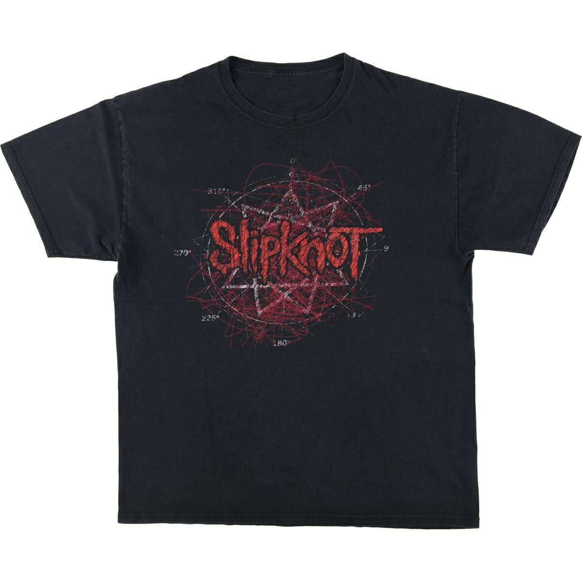 スリップノット SLIPKNOT Tシャツ ビンテージ バンT L 希少柄