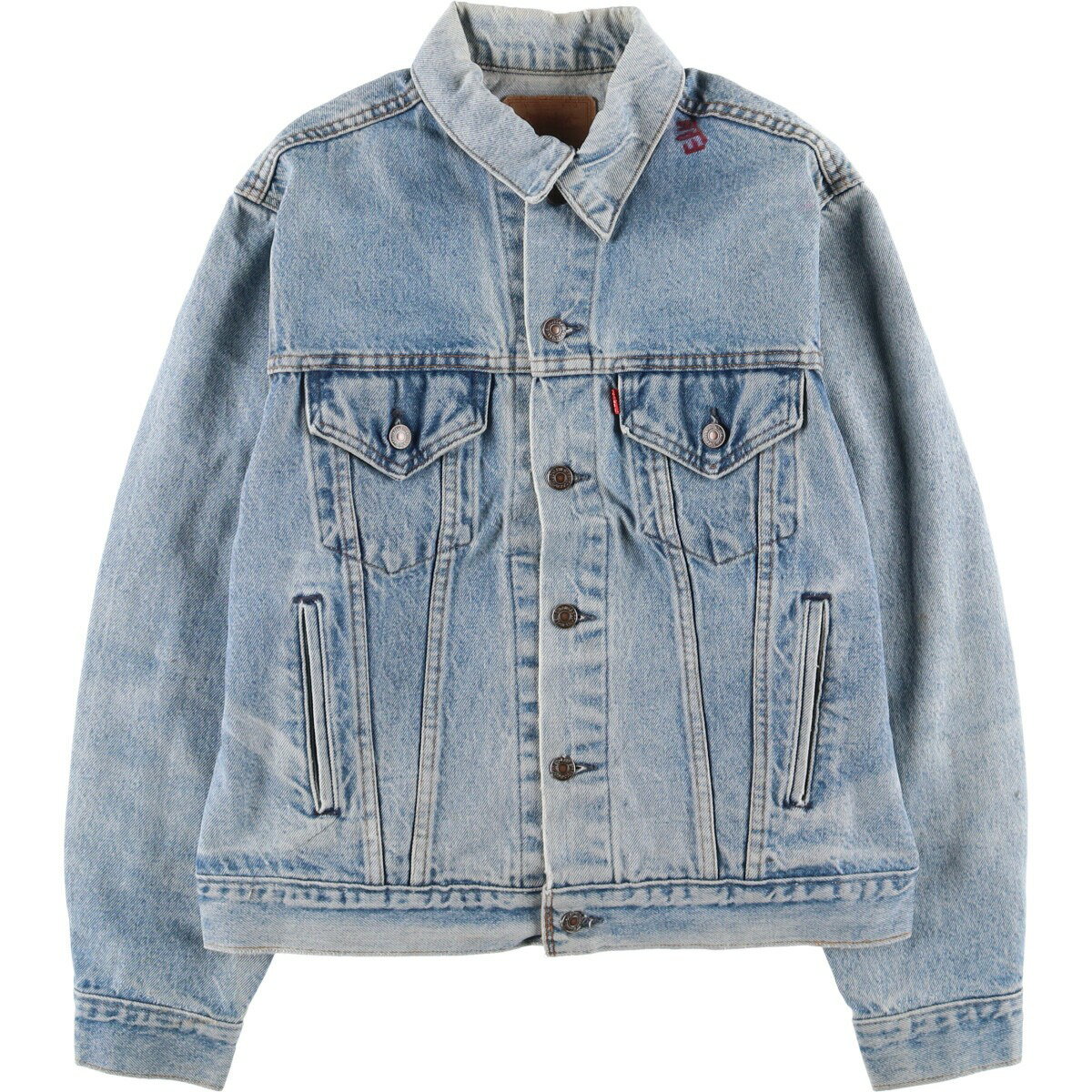 古着 80'S リーバイス Levi's 70506-0216 デニムジャケット Gジャン USA製 メンズM相当 ヴィンテージ /eaa542770 【中古】 【250429】