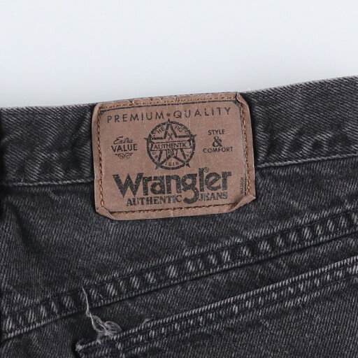 古着 90'S ラングラー Wrangler ブラックデニムショーツ ショートパンツ メンズw31相当 ヴィンテージ /eaa542832 【中古】 【250503】 【SS2509_30】