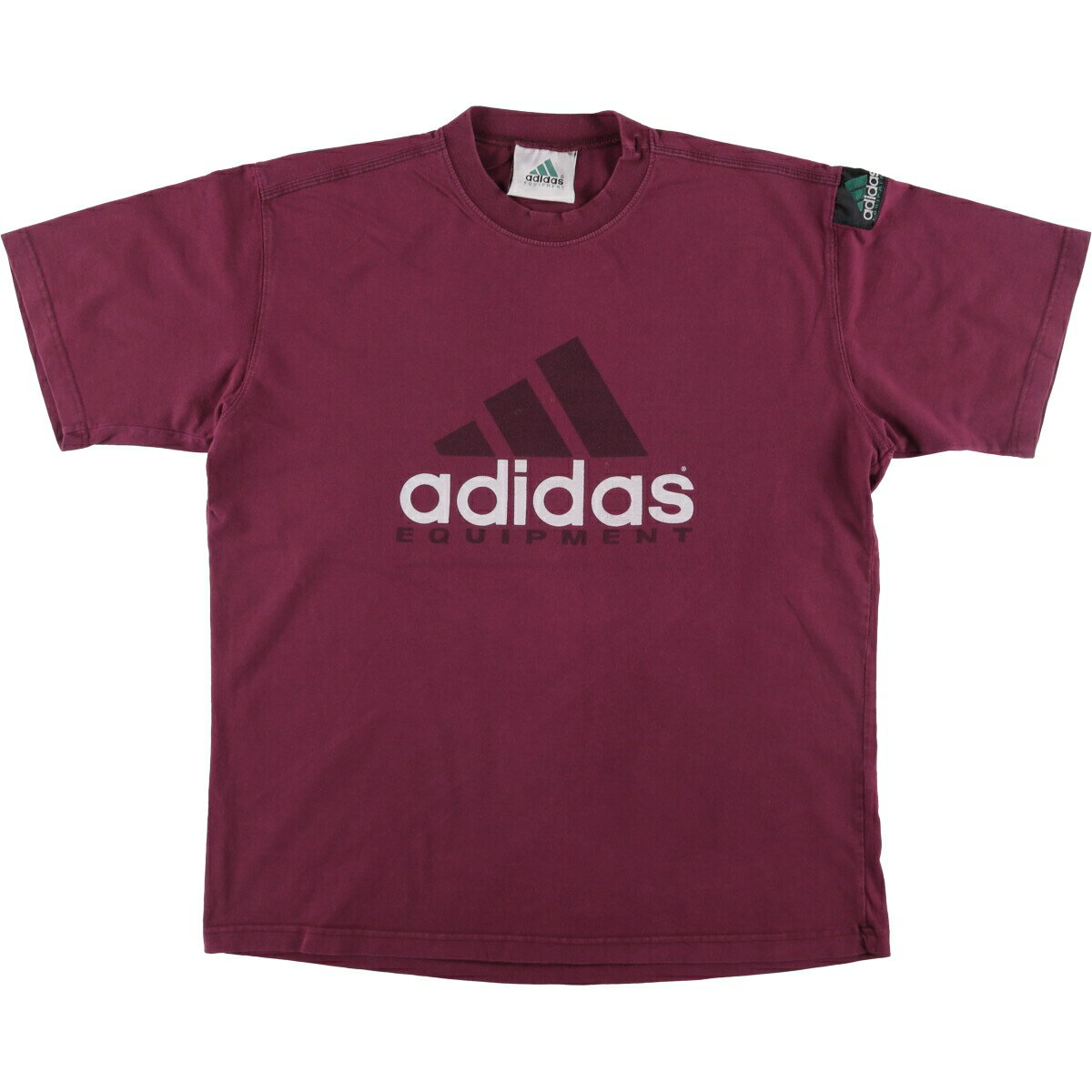 樂天商城 - 古着 90'S アディダス adidas EQUIPMENT エキップメント ロゴプリントTシャツ メンズL相当 ヴィンテージ /eaa542909 【中古】 【250517】 【SS2603_10】