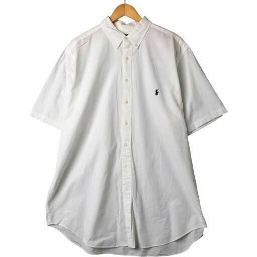 古着 ラルフローレン Ralph Lauren シアサッカー 半袖 ボタンダウンシャツ メンズXL相当 /eaa542924 【中古】 【250511】 【NL2503】 古着 ラルフローレン Ralph Lauren シアサッカー 半袖 ボタンダウンシャツ メンズXL相当 /eaa542924 【中古】 【250511】 【NL2503】