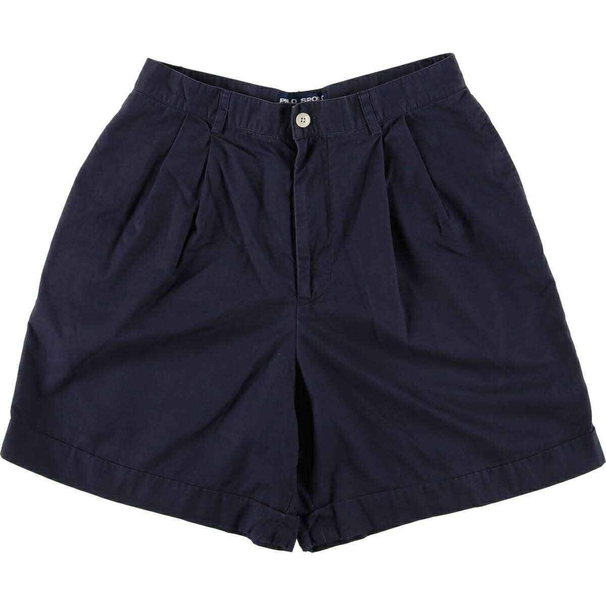 古着 ラルフローレン Ralph Lauren POLO SPORT ポロスポーツ ツータック チノショーツ ショートパンツ レディースL(w27)相当 /eaa542950 【中古】 【250508】 【ADEL/アデル】 【SS2509_30】