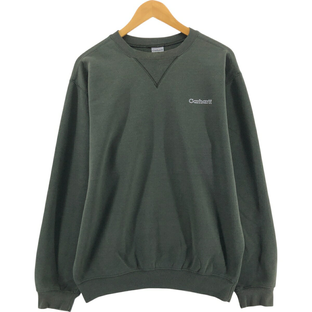 楽天市場】CARHARTT（カラーカーキグリーン）（スウェット・トレーナー