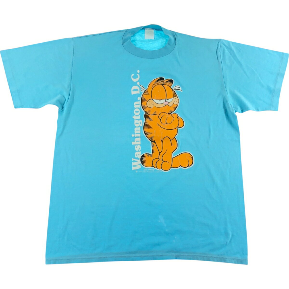 Rakuten - 古着 70'S GARFIELD ガーフィールド キャラクタープリントTシャツ メンズM相当 ヴィンテージ /eaa543275 【中古】 【250502】 【SS2603_10】