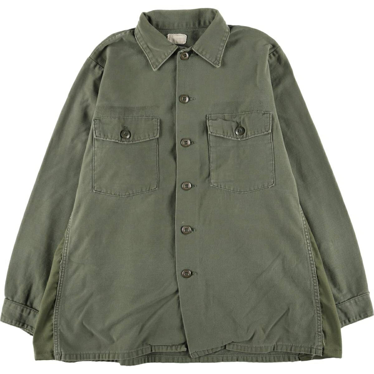 古着 米軍 ミリタリー ユーティリティシャツ メンズM相当 /eaa543401 【中古】 【250502】 【NL2503】..