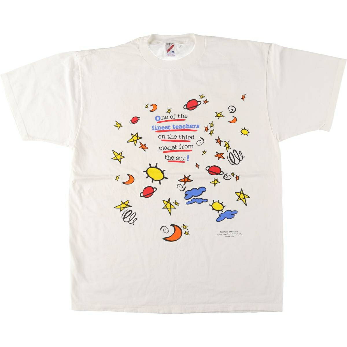 Rakuten - 古着 90'S ジャージーズ Jerzees プリントTシャツ USA製 メンズXL相当 ヴィンテージ /eaa543491 【中古】 【250430】 【SS2603_50】
