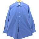 古着 ブルックスブラザーズ Brooks Brothers Est.1818 長袖 コットンシャツ メンズL相当 /eaa543577 【中古】 【250426】(4)