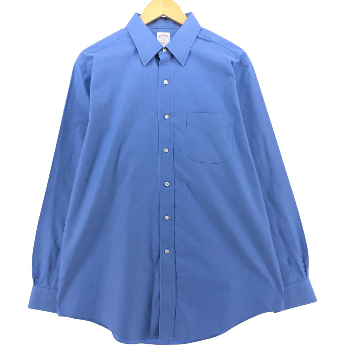 Rakuten - 古着 ブルックスブラザーズ Brooks Brothers 346 長袖 コットンシャツ メンズL相当 /eaa543581 【中古】 【250426】 【SS2606_50】