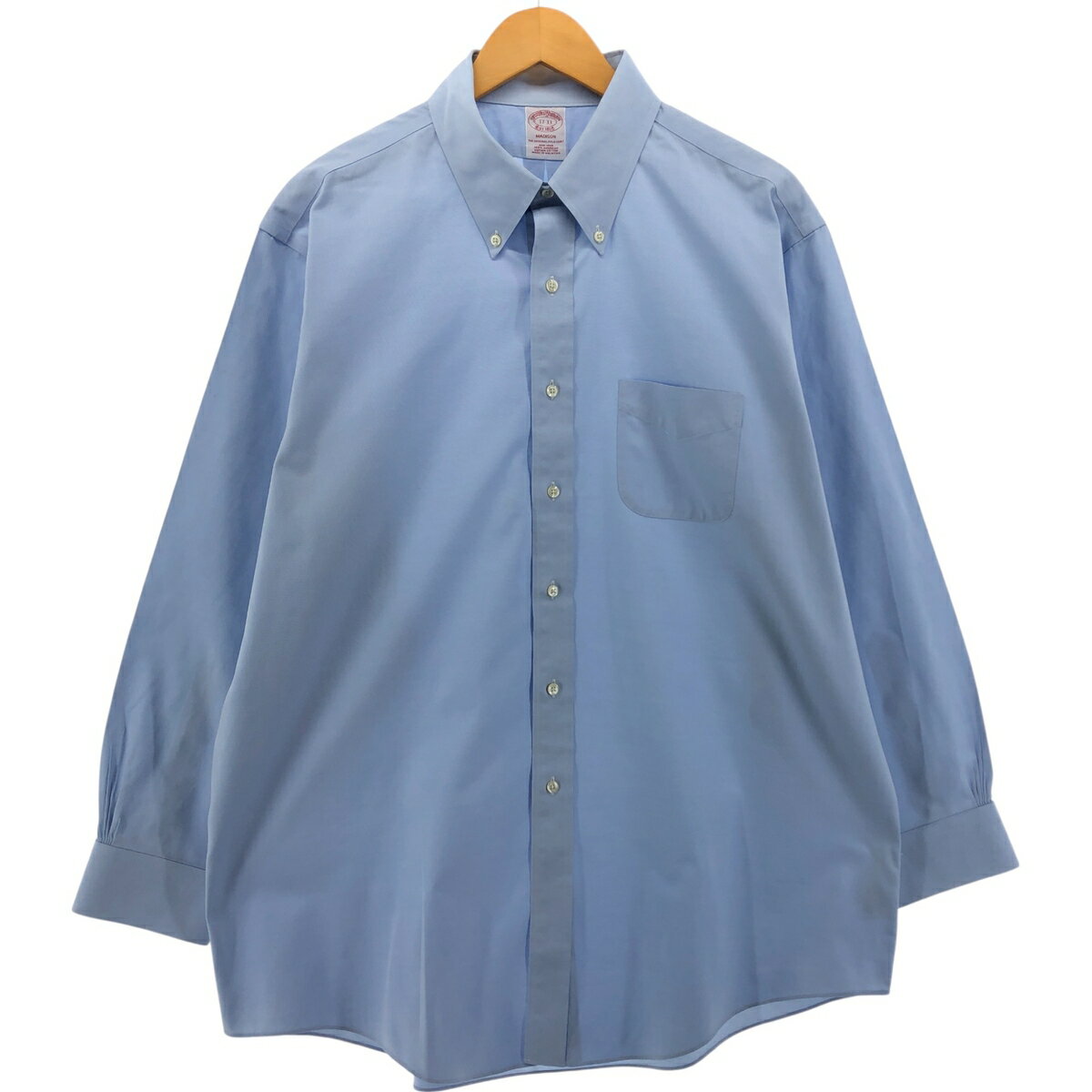 Rakuten - 古着 ブルックスブラザーズ Brooks Brothers Est.1818 MADISON 長袖 ボタンダウンシャツ メンズXL相当 /eaa543599 【中古】 【250426】 【SS2603_50】