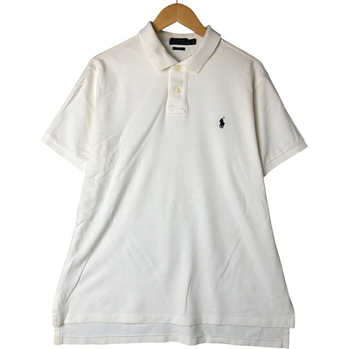 樂天商城 - 古着 ラルフローレン Ralph Lauren POLO by Ralph Lauren CUSTOM FIT 半袖 ポロシャツ メンズXL相当 /eaa543658 【中古】 【250430】 【NL2503】 【SS2603_10】
