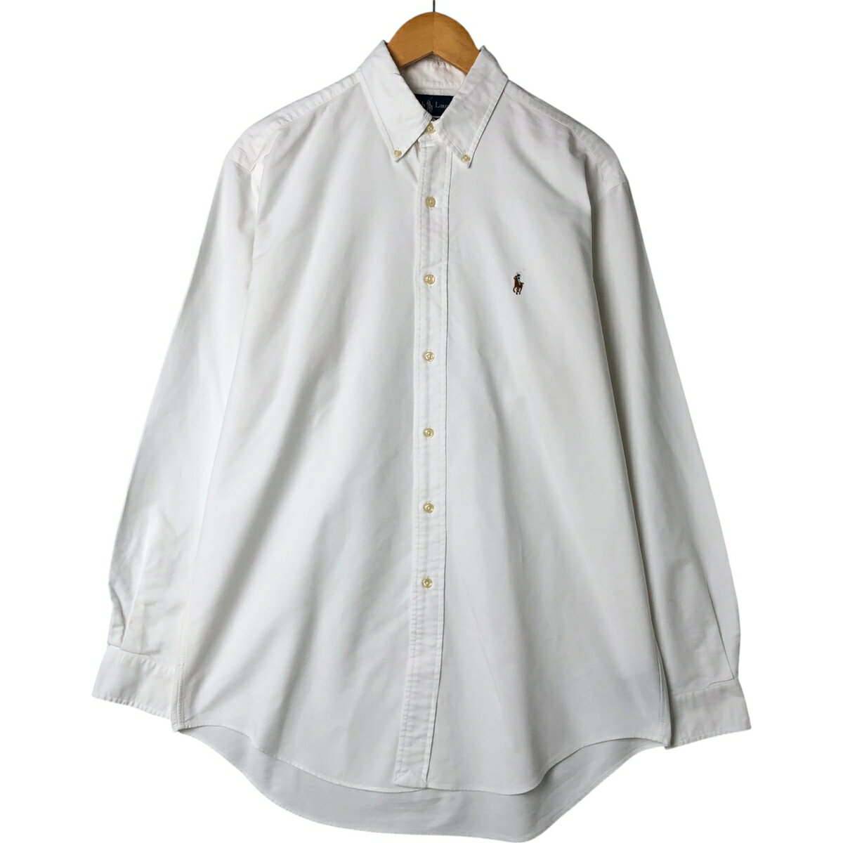 Rakuten - 古着 ラルフローレン Ralph Lauren YARMOUTH 長袖 ボタンダウンシャツ メンズM相当 /eaa543786 【中古】 【250428】 【NL2503】 【SS2603_10】