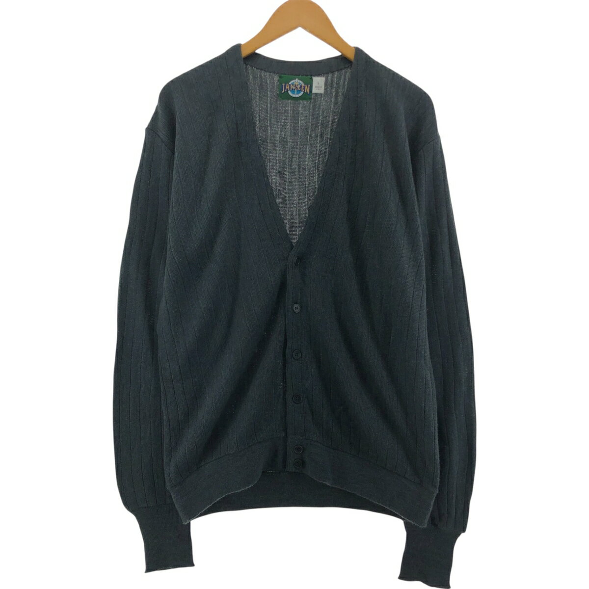 古着 90'S ジャンセン Jantzen アクリルニットカーディガン USA製 メンズL相当 ヴィンテージ /eaa543905 【中古】 【250504】 【ss2601..