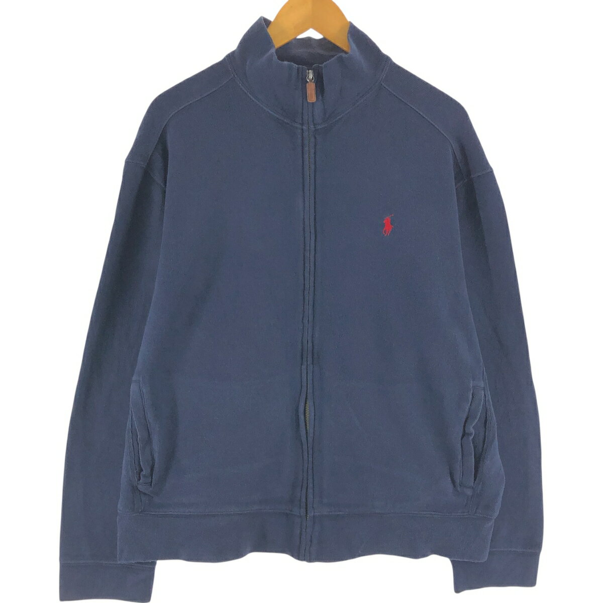 古着 ラルフローレン Ralph Lauren POLO by Ralph Lauren ドライバーズニットセーター メンズL相当 /eaa543982 【中古】 【250428】 【SS2603_10】 ネイビー系 秋冬