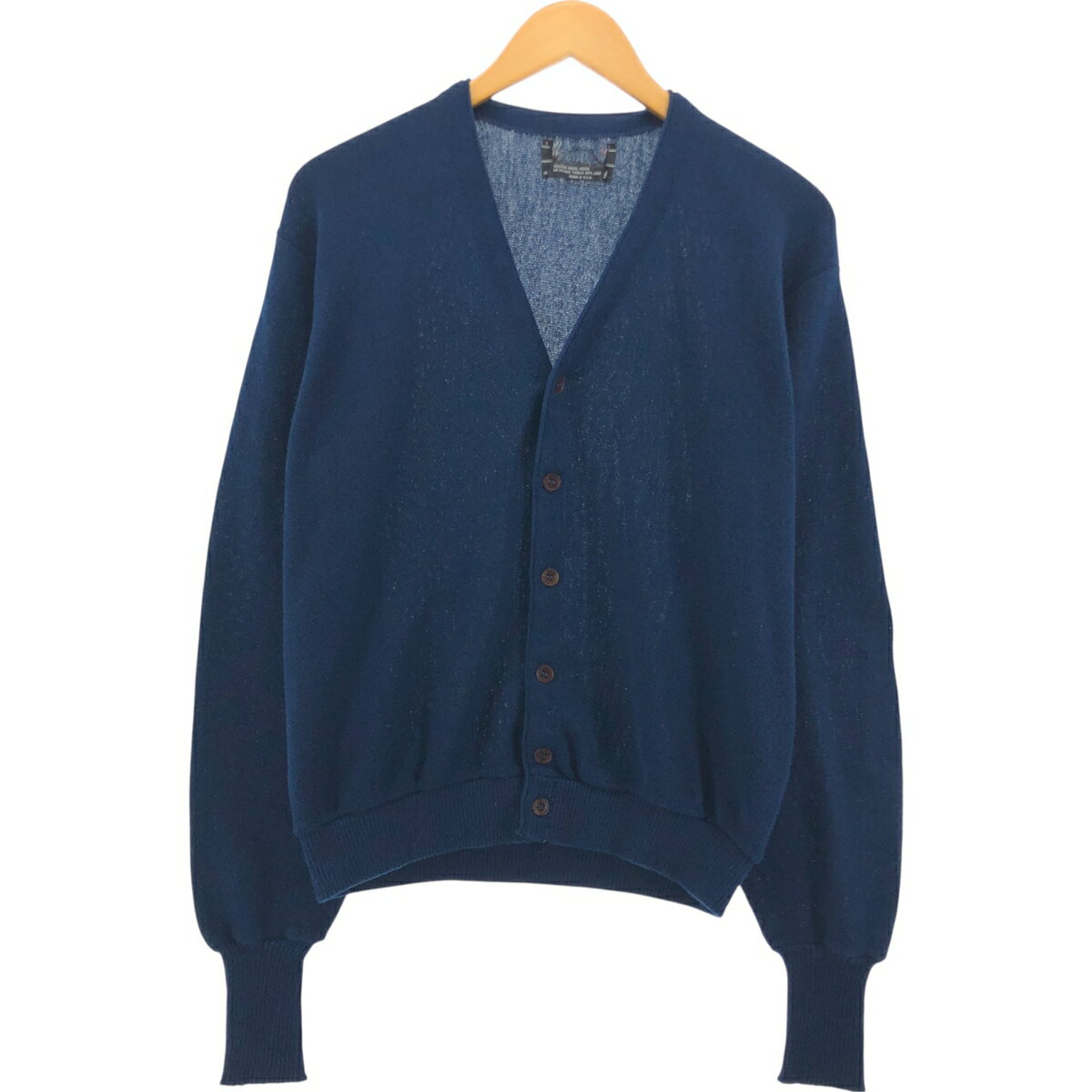 Rakuten - 古着 アクリルニットカーディガン USA製 メンズM相当 /eaa543988 【中古】 【250504】 【SS2603_30】
