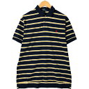 古着 ラルフローレン Ralph Lauren POLO by Ralph Lauren 半袖 ボーダー ポロシャツ メンズL相当 /eaa544003 【中古】 【250503】 【NL2503】(4)