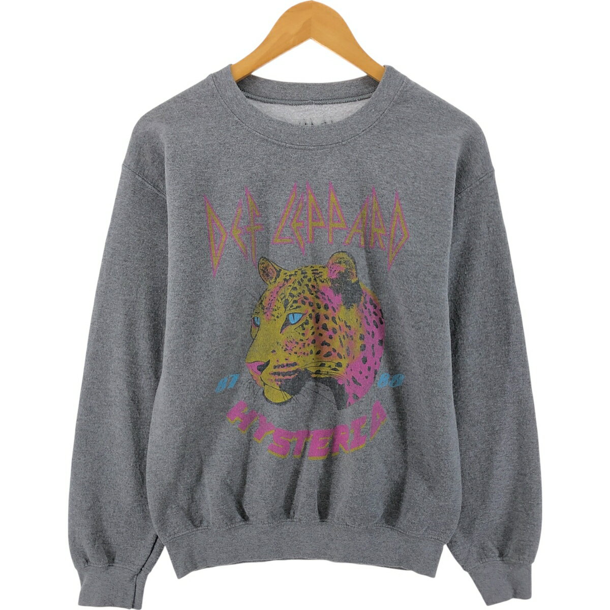 古着 デフレパード DEF LEPPARD バンド スウェットシャツ トレーナー メンズM相当 /eaa544047 【中古】 【250505】 【SS2603_30】
