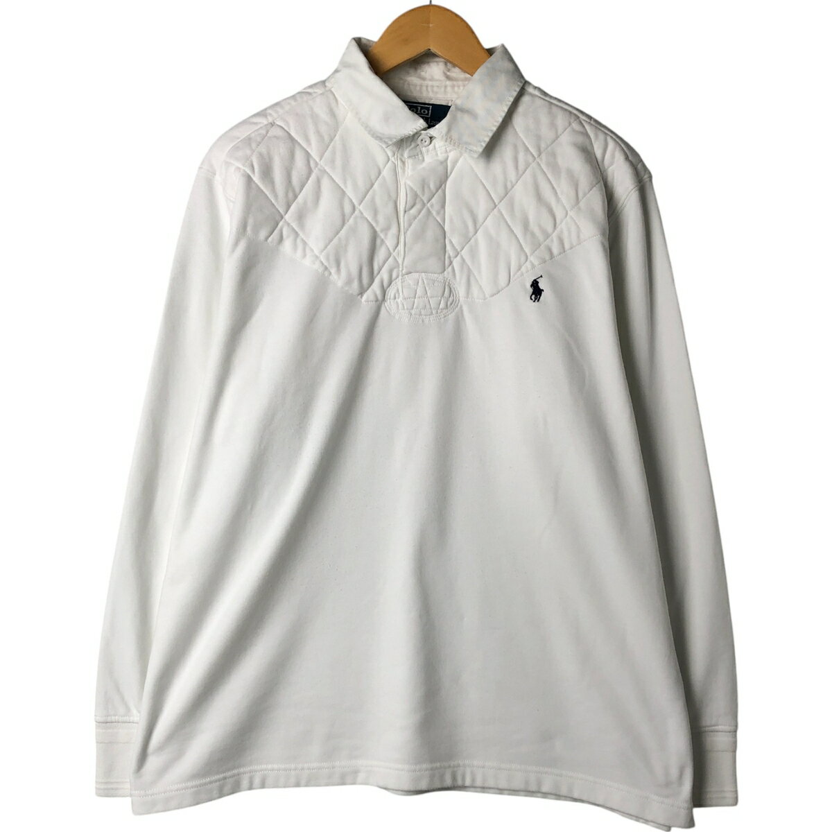 商品詳細 ブランド・Ralph Lauren・ラルフローレン・ 特徴・レギュラーカラー・長袖・ショルダーパッチ付き・エルボーパッチ付き・ モデル/形状・POLO by Ralph Lauren・長袖 ラガーシャツ・ 素材・コットン:58%・...
