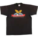古着 90'S オニータ ONEITA EAGLE MOUNTAIN MOTORCYCLE RALLY 鷲柄 イーグル柄 アドバタイジングTシャツ USA製 メ...