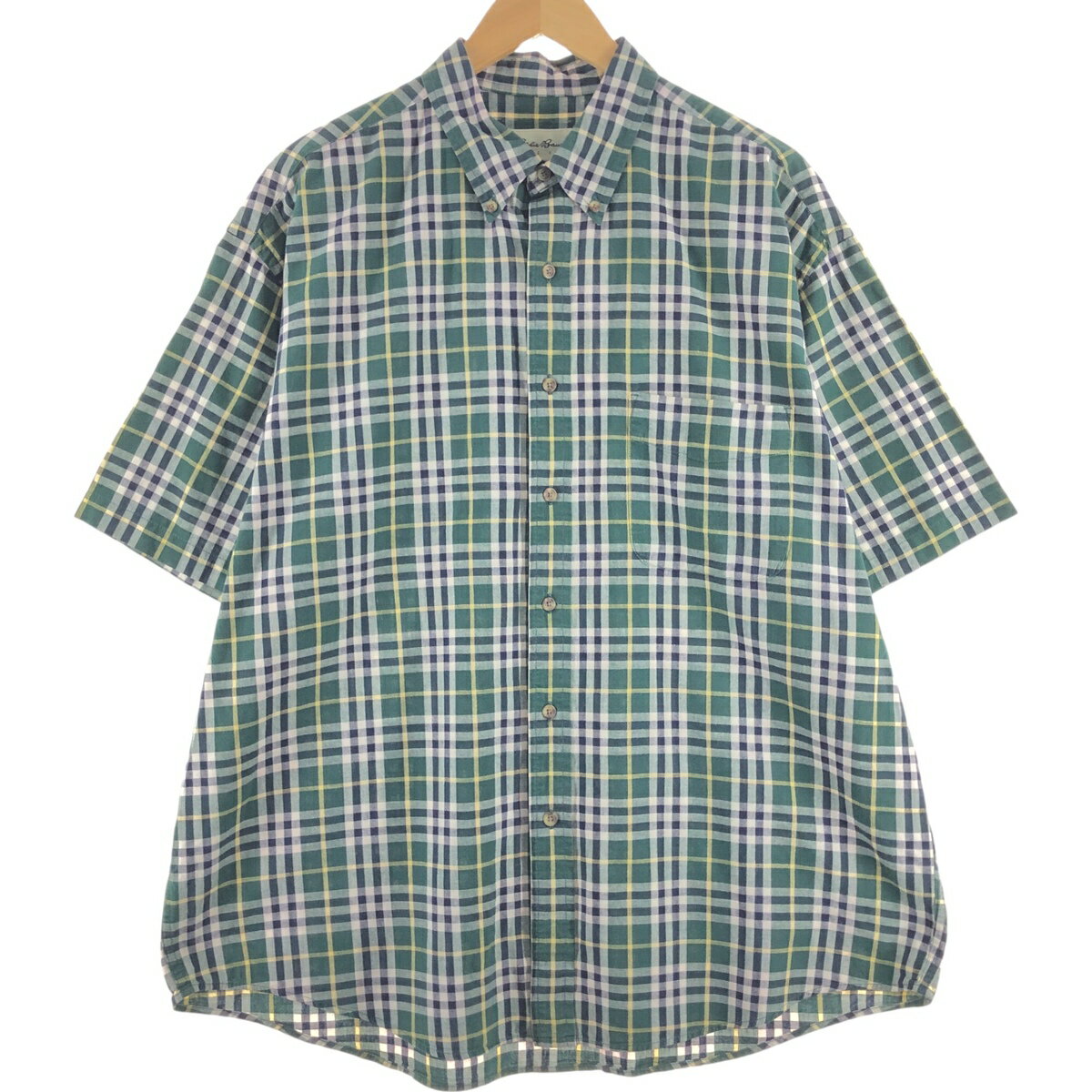 古着 エディーバウアー Eddie Bauer 長袖 ボタンダウンチェックシャツ メンズXL相当 /eaa544220 【中古】 【250504】 【SS2603_30】