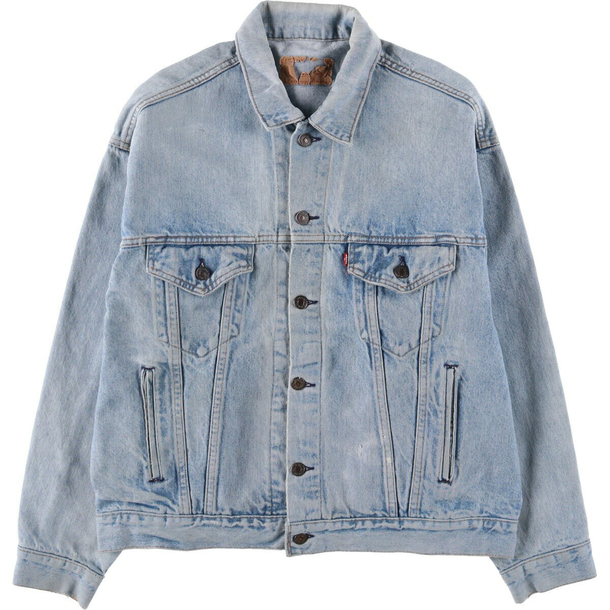 古着 90'S リーバイス Levi's デニムジャケット Gジャン USA製 メンズXL相当 ヴィンテージ /eaa544513 【中古】 【250511】 【ss2601_10】