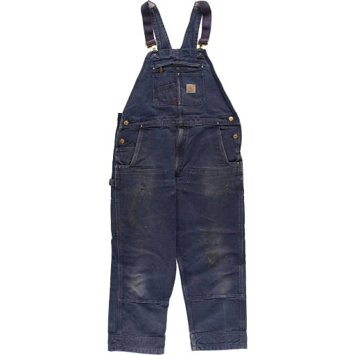 古着 カーハート Carhartt ダブルニー ダック オーバーオール メンズw39相当 /eaa544634 【中古】 【250510】 古着 カーハート Carhartt ダブルニー ダック オーバーオール メンズw39相当 /eaa544634 【中古】 【250510】