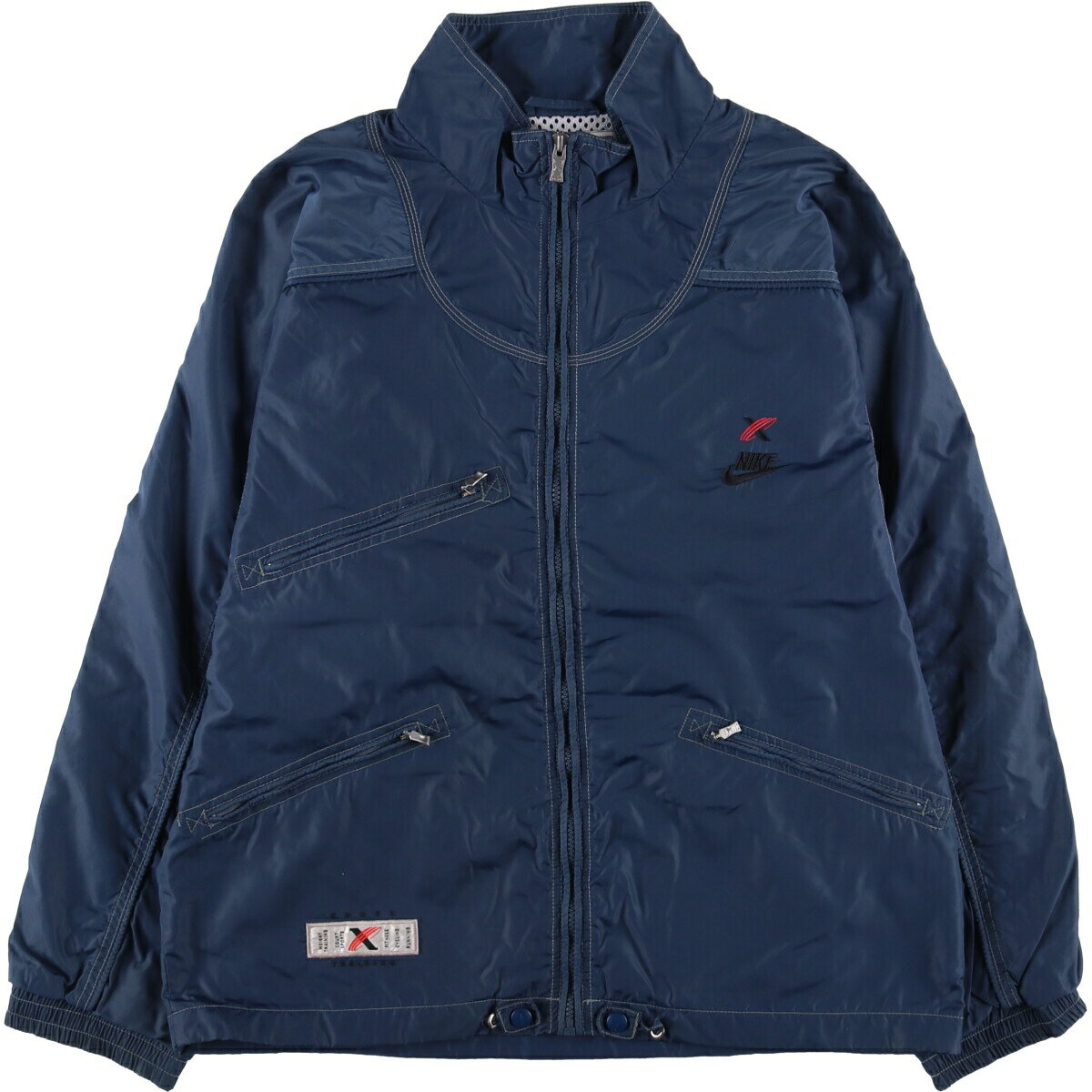 古着 90'S ナイキ NIKE CROSS TRAINING ナイロンジャケット メンズM相当 ヴィンテージ /eaa544710 【中古】 【250504】