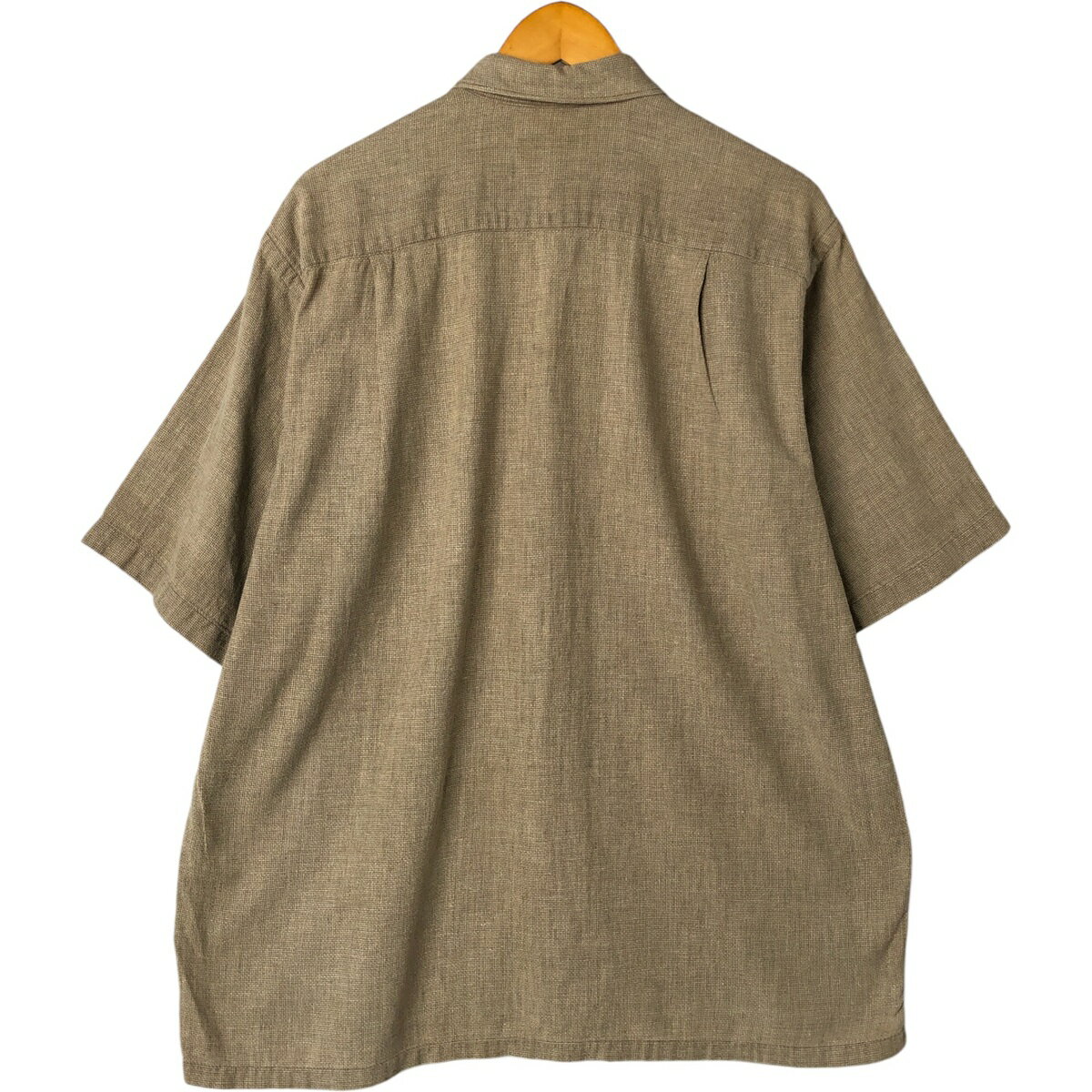 古着 ノーティカ NAUTICA 半袖 リネン×コットンシャツ ボックスシャツ メンズL相当 /eaa544794 【中古】 【250502】 【SS2509_10】