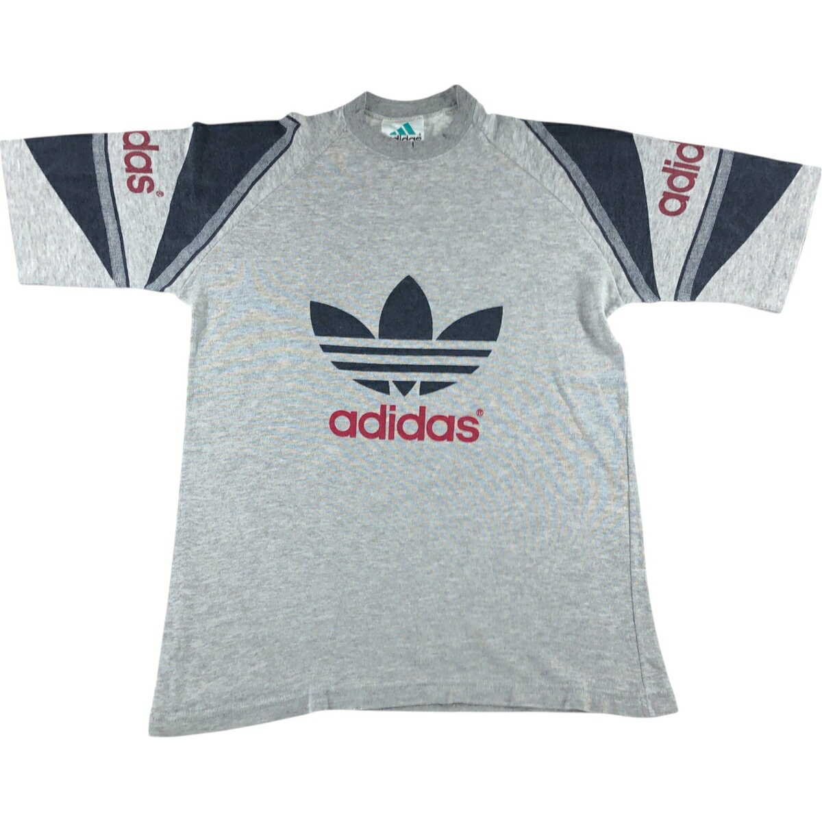 Rakuten - 古着 90'S アディダス adidas トレフォイルロゴ ロゴプリントTシャツ メンズL相当 ヴィンテージ /eaa544826 【中古】 【250504】 【SS2606_10】
