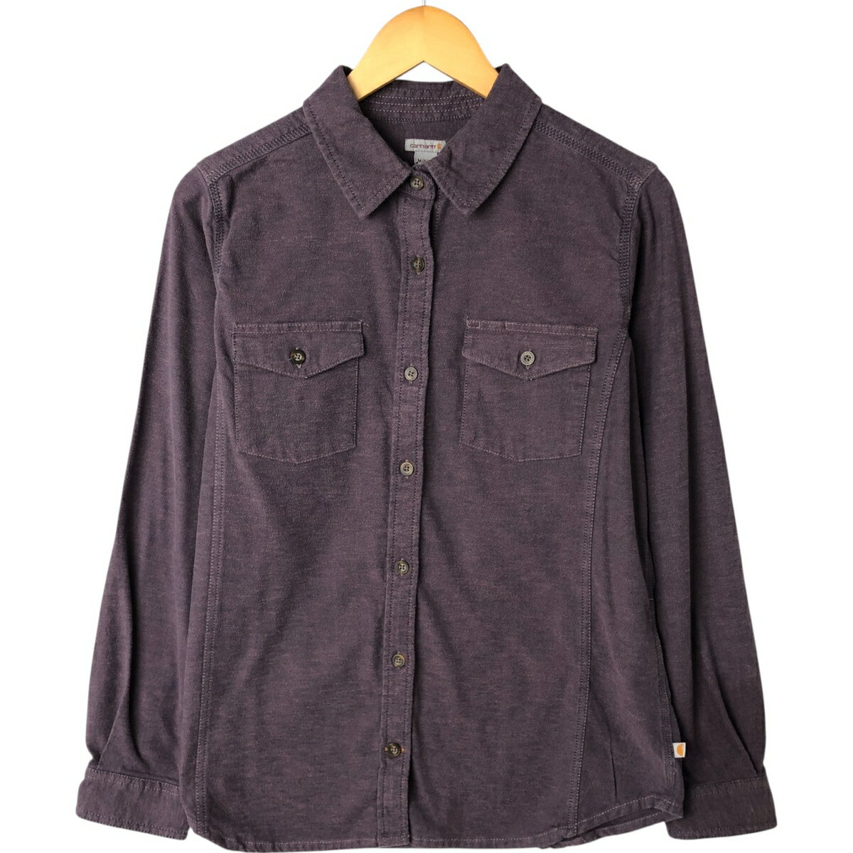 古着 カーハート Carhartt 長袖 コットンシャツ レディースM相当 /eaa544844 【中古】 【250504】 【Elulu/エルル】 【NL2503】 【ss2601_10】