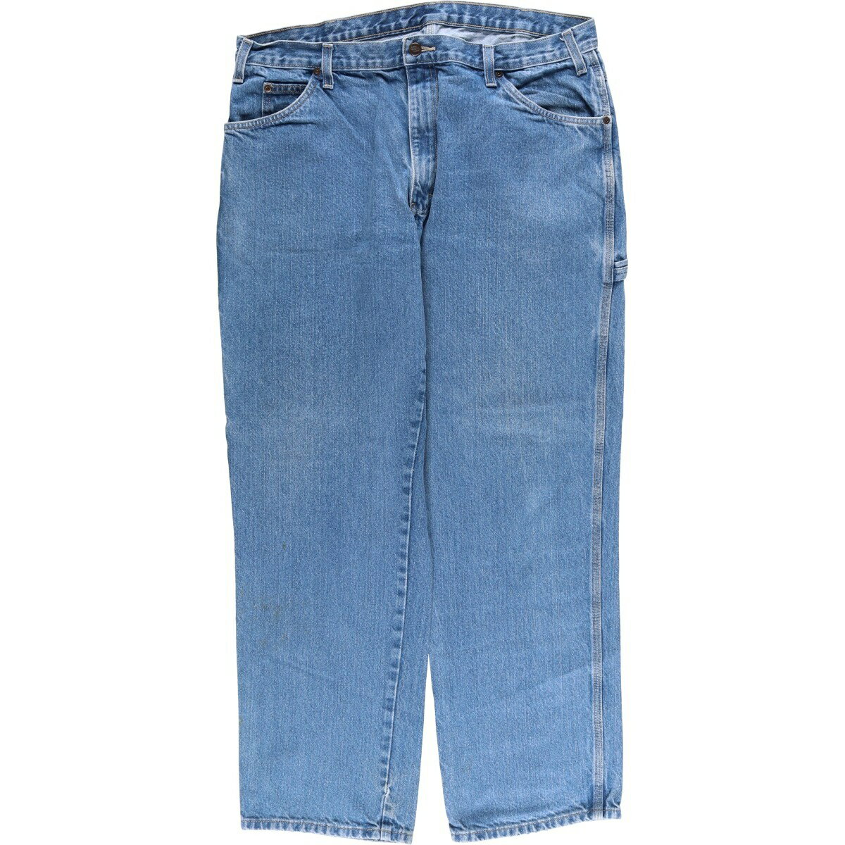 樂天商城 - 古着 ディッキーズ Dickies デニムペインターパンツ メンズw39相当 /eaa545144 【中古】 【260309】 ブルー系 春夏秋冬