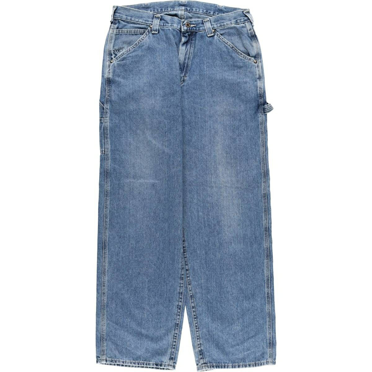 古着 90'S リー Lee DUNGAREES CAN’T BUST EM デニムペインターパンツ メンズw34相当 ヴィンテージ /eaa545146 【中古】 【260308】