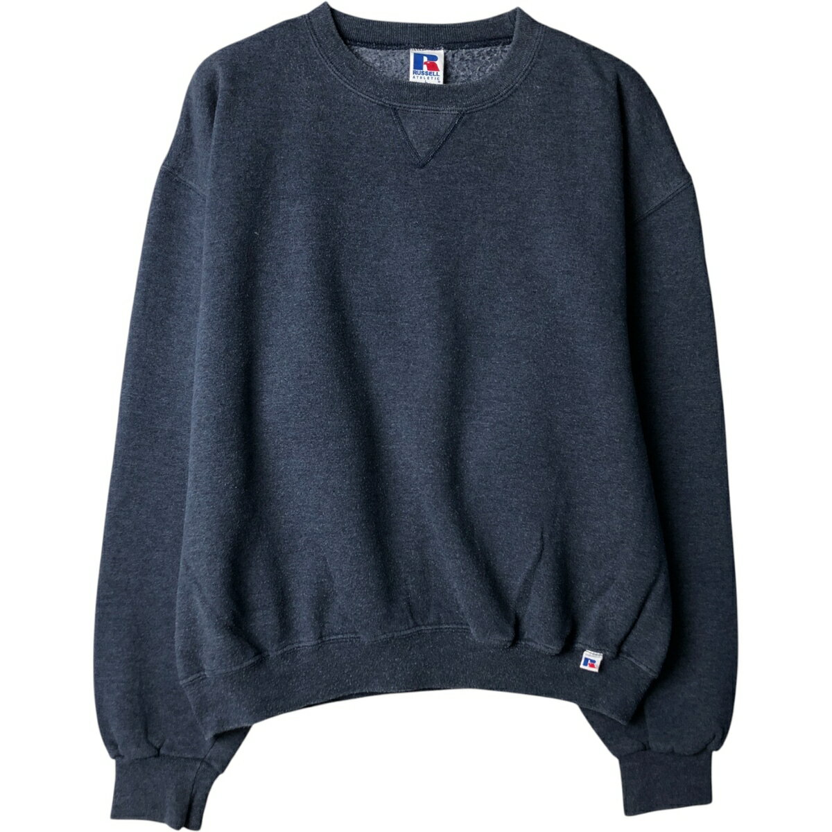 古着 90'S ラッセル Russell 無地 ブランクスウェットシャツ トレーナー メンズL相当 前Vガゼット ヴィンテージ /eaa545193 【中古】 【250922】 【NH-2508】