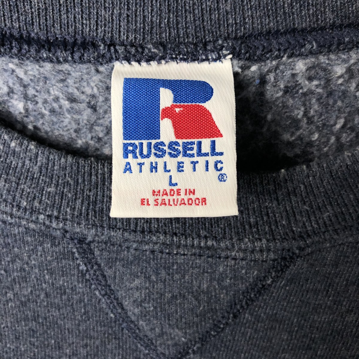 古着 90'S ラッセル Russell 無地 ブランクスウェットシャツ トレーナー メンズL相当 前Vガゼット ヴィンテージ /eaa545193 【中古】 【250922】 【NH-2508】