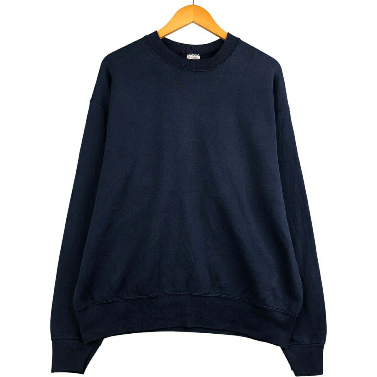 古着 90'S BVD 無地 ブランクスウェットシャツ トレーナー USA製 メンズXL相当 ヴィンテージ /eaa545207 【中古】 【251110】(4.0)