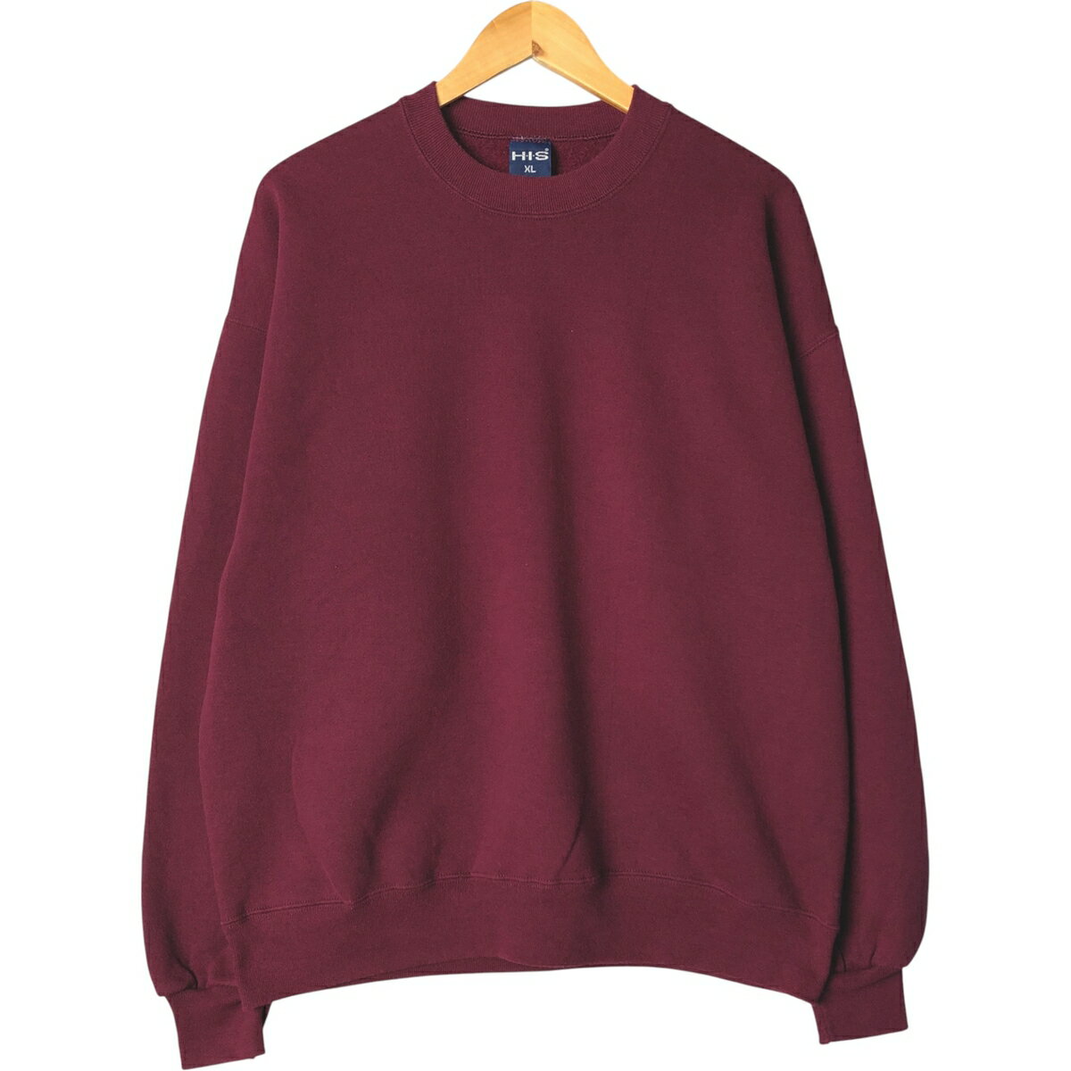 Rakuten - 古着 90'S HIS 無地 ブランクスウェットシャツ トレーナー USA製 メンズXL相当 ヴィンテージ /eaa545255 【中古】 【251011】 【SS2603_10】
