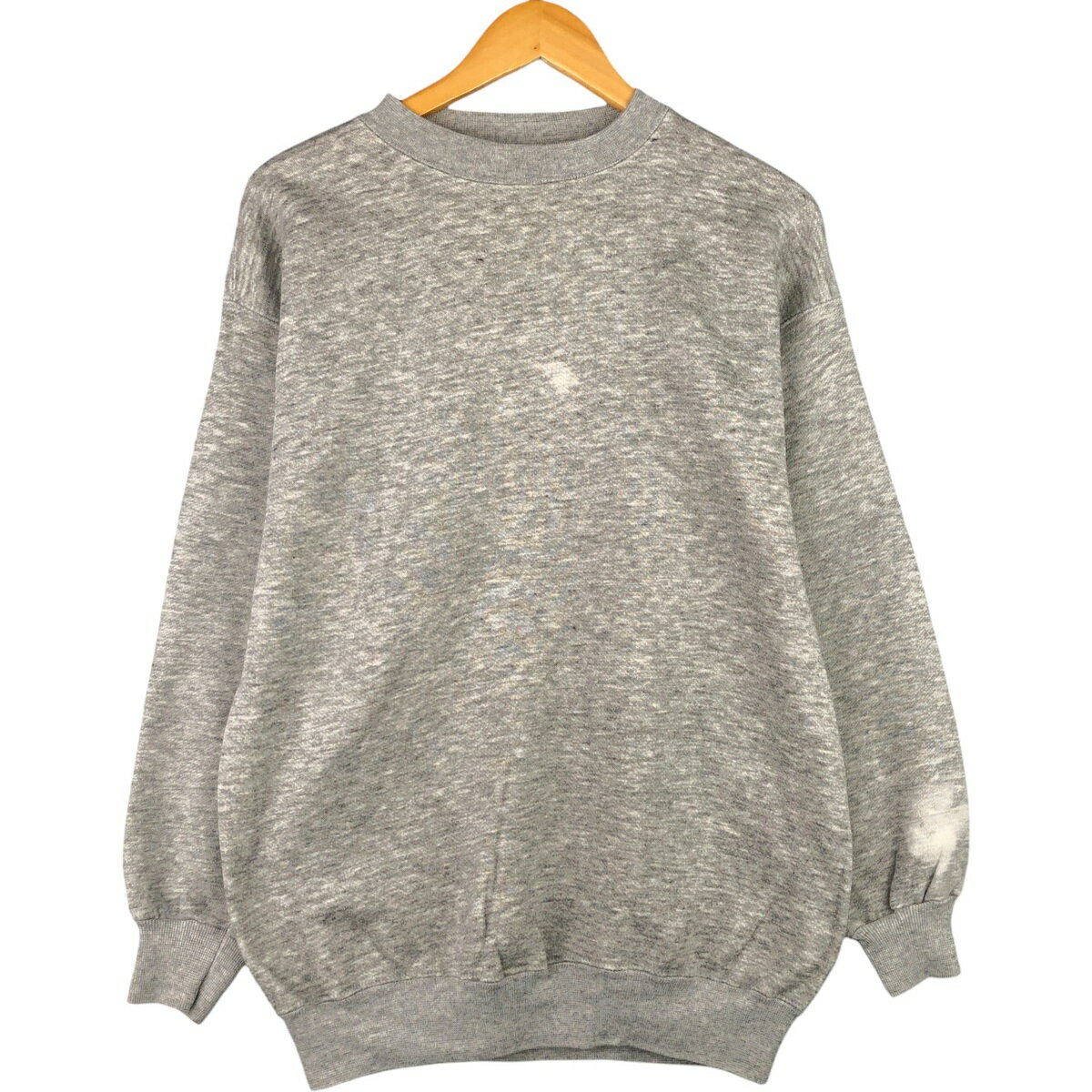 古着 80~90'S Herman’s 無地 ブランクスウェットシャツ トレーナー USA製 メンズL相当 ヴィンテージ /eaa545359 【中古】 【251012】