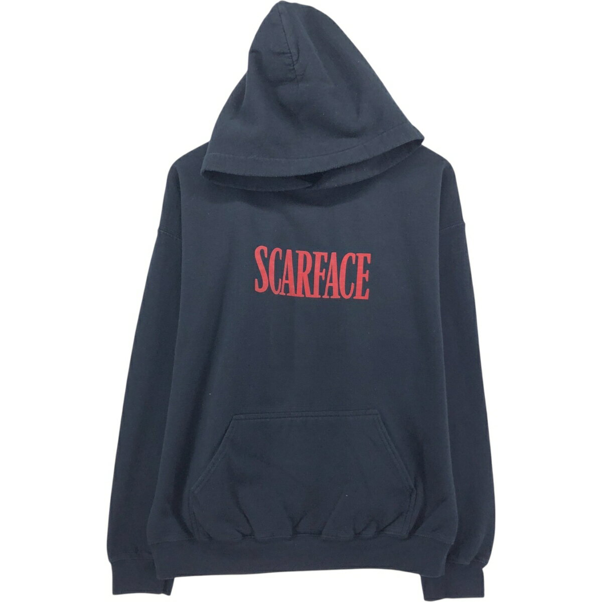古着 Scarface スカーフェイス ムービー スウェットプルオーバーパーカー メンズL相当 /eaa545774   【SS2606_30