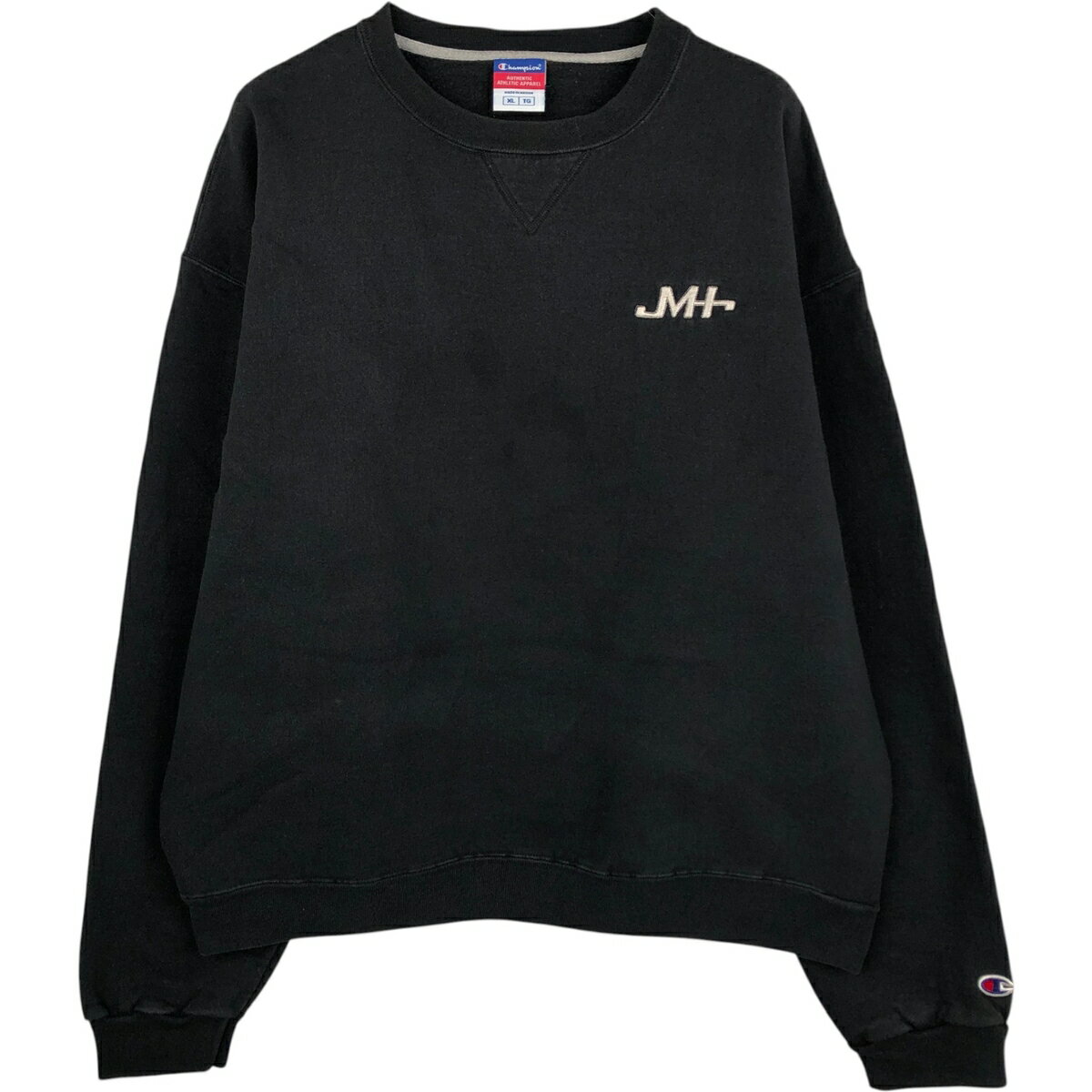 Rakuten - 古着 00'S~ チャンピオン Champion AUTHENTIC ATHLETIC APPAREL スウェットシャツ トレーナー メンズXL相当 /eaa545802 【中古】 【260307】 ブラック系 春夏秋冬