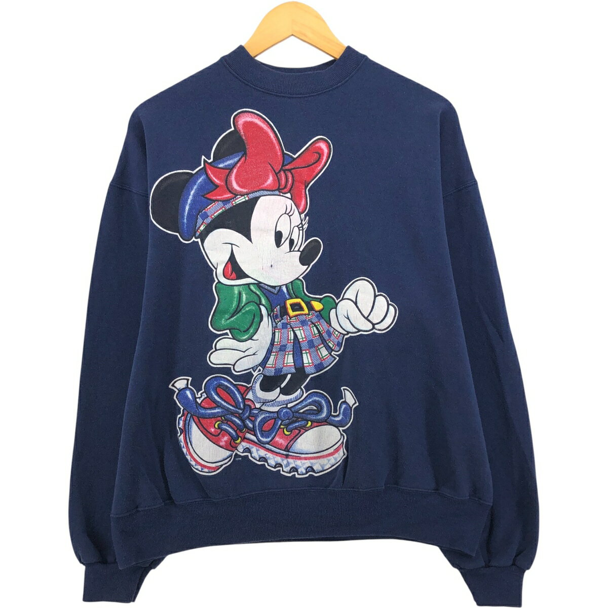 乐天商城 - 古着 MINNIE MOUSE ミニーマウス キャラクタースウェットシャツ トレーナー メンズXL相当 ヴィンテージ /eaa545989 【中古】 【250913】 【SS2606_30