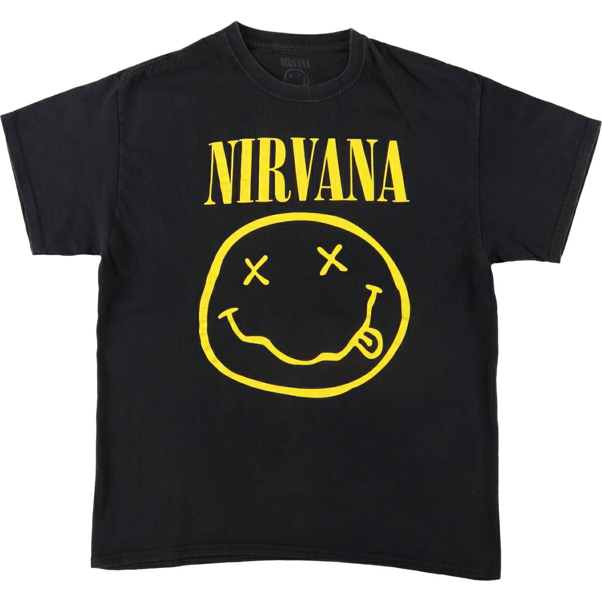Rakuten - 古着 NIRVANA ニルヴァーナ バンドTシャツ バンT メンズL相当 /eaa546080 【中古】 【250510】 【SS2603_30】