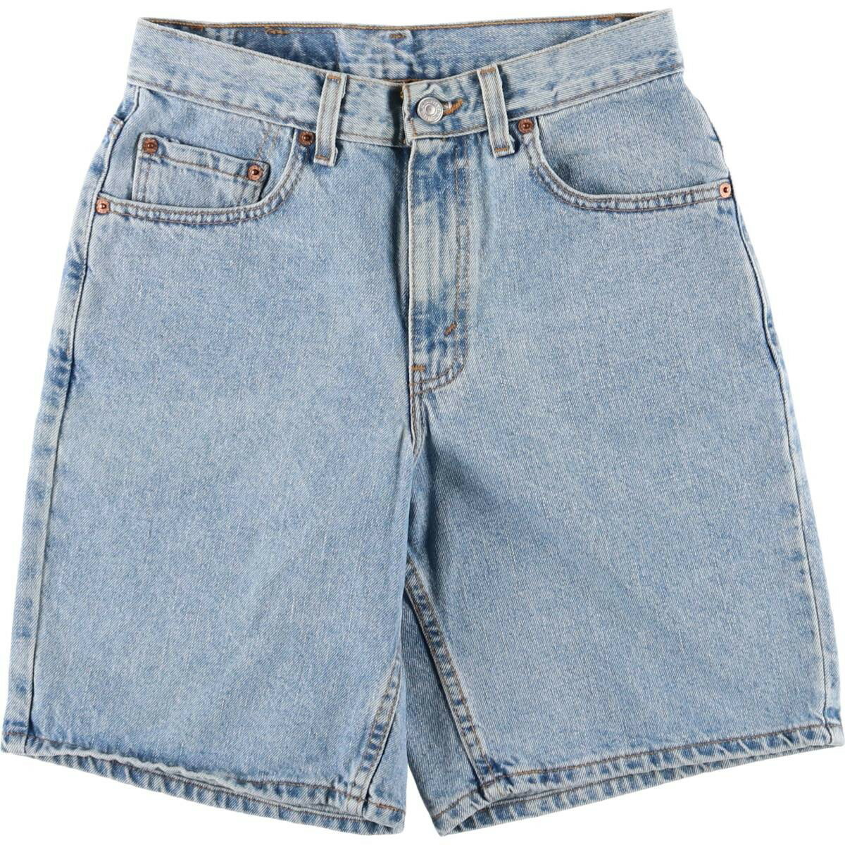 樂天商城 - 古着 90'S リーバイス Levi's 550 RELAXED FIT デニムショーツ ショートパンツ USA製 レディースL(w29)相当 ヴィンテージ /eaa546272 【中古】 【250508】 【Elulu/エルル】 【NL2503】 【SS2603_10】