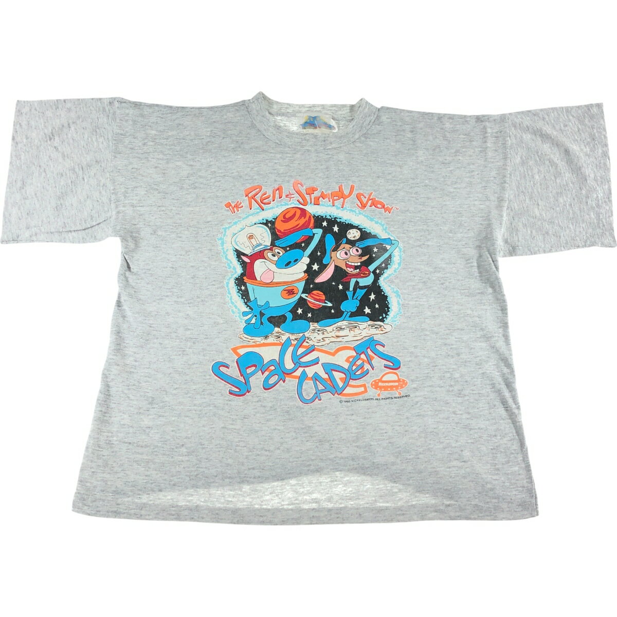 古着 90'S FUN ATICS REN&STIMPY レンとスティンピー キャラクタープリントTシャツ カナダ製 メンズXL相当 ヴィンテージ /eaa546303 【中古】 【250517】 【SS2509_10】