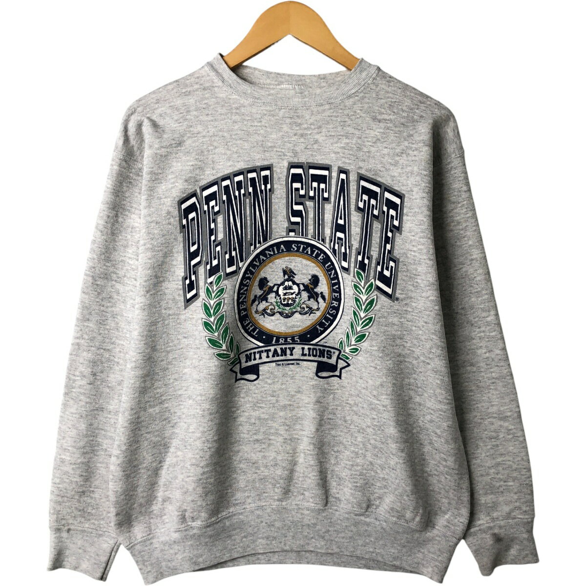 古着 タルテックス tultex PENN STATE ペンシルベニア州立大学 カレッジスウェットシャツ トレーナー メンズL相当 ヴィンテージ /eaa54..