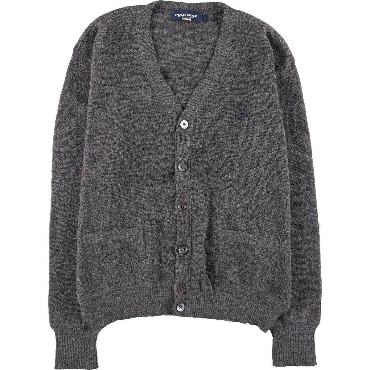 楽天市場】ラルフローレン カーディガン（カラーグレー）（メンズ